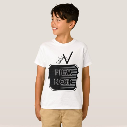 Film Noir T-shirt (Voorkant volledig)