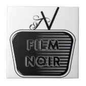 Film Noir Tegeltje (Voorkant)