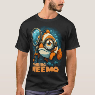 Film Parodie Illustratie Geïnspireerd door Finding T-shirt