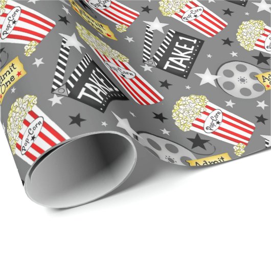 Film Pop Corn neemt 1 Cadeaupapier (Rol Hoek)