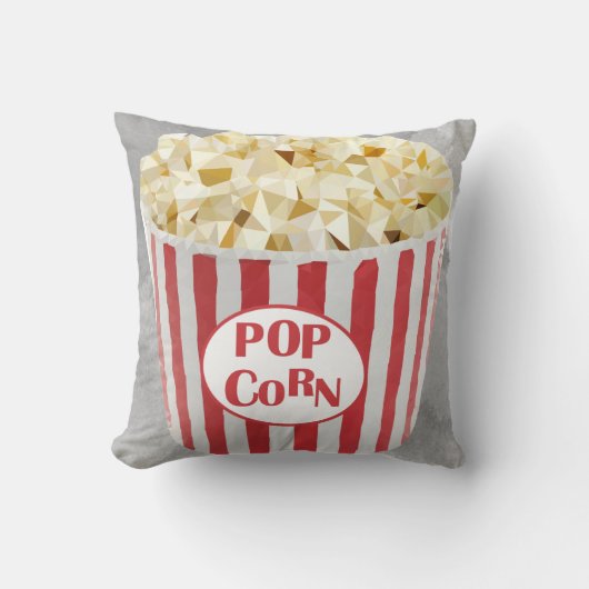 Film Popcorn Home Theatre Design Kussen (Voorkant)