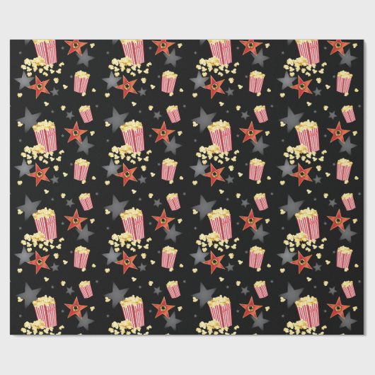 Film popcorn inpakpapier (Vlak)