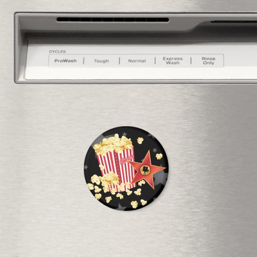Film Popcorn Magnet (Insitu (Vaatwasser))