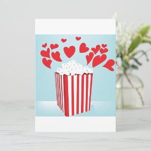 Film Popcorn Uitnodigingen