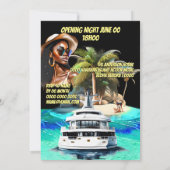 Film poster eilandstrandthriller DIY Verjaardag Kaart (Achterkant)