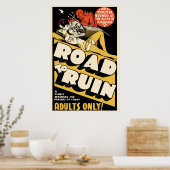  film Poster - "Road to Ruin" (Keuken)