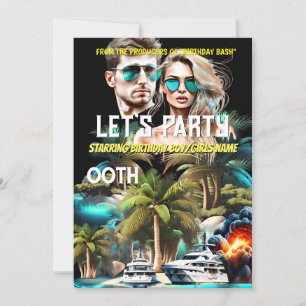 Film poster strandthriller jacht adventure adult kaart