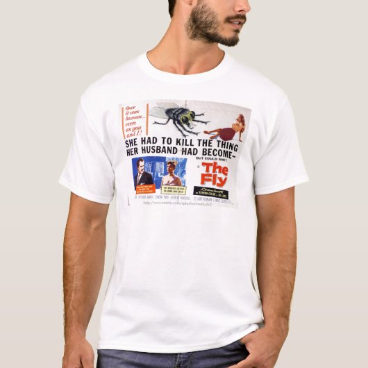 " film poster-The Fly" T-shirt (Voorkant)