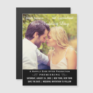 Film Poster Trouwfoto Sla de datum op