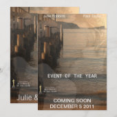 Film Poster Uitnodiging (Voorkant / Achterkant)