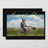  Film Poster Wedding Save the Date Kaart (Voorkant / Achterkant)