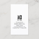 Film Producer Entertainment Skills Gold Stars Visitekaartje (Achterkant)