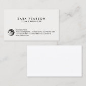 Film Producer Entertainment Visitekaartje (Voorkant / Achterkant)