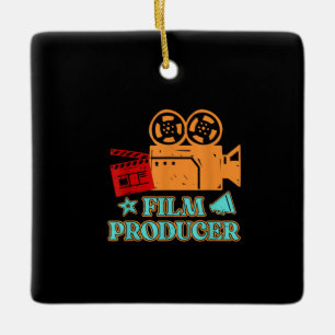 Film Producer Movie Director Acter Arts Acting Keramisch Ornament