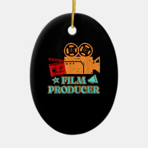 Film Producer Movie Director Acter Arts Acting Keramisch Ornament