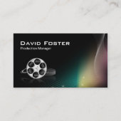 Film Production Manager Director Producer Cutter Visitekaartje (Voorkant)