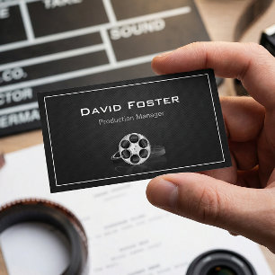 Film Production Manager Director Producer Cutter Visitekaartje