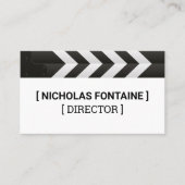 Film Production Manager en regisseur Visitekaartje (Voorkant)