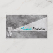Film Production Retro Visitekaartje (Voorkant)