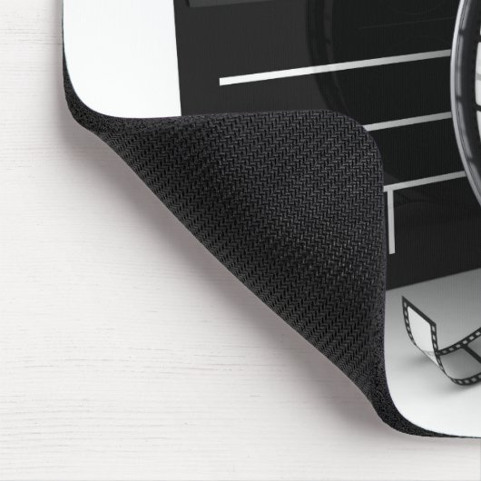 Film Reel Clapper Mousepad Muismat (Hoek)