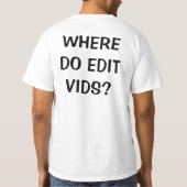 Film Reel Classic T-shirt (Achterkant)