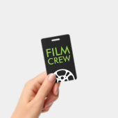 Film Reel Crew en personeel Lanyard Badge (Handheld)