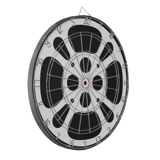 Film Reel Dartboard Dartbord (Voorkant Links)