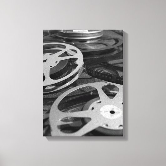 Film Reel / Film Reel Canvas Print (Voorkant)
