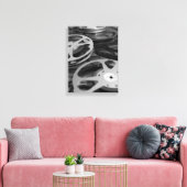 Film Reel / Film Reel Canvas Print (Insitu (Woonkamer))