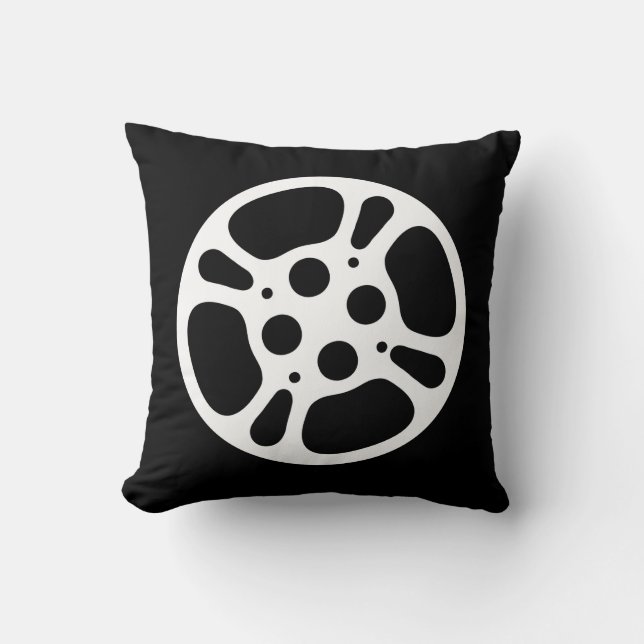 Film Reel / Film Reel Pillow Kussen (Voorkant)