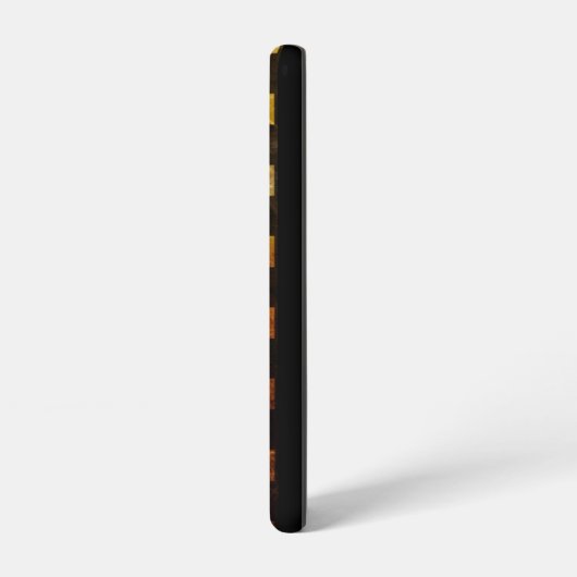  film reel film zwart goud samsung galaxy hoesje (Linkerkant)