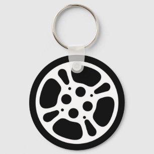 Film Reel/Movie Reel Sleutelhanger