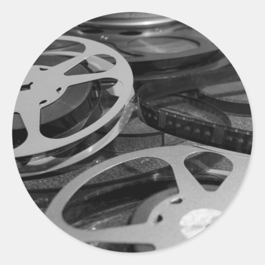 Film Reel/Movie Reel Sticker (Voorkant)