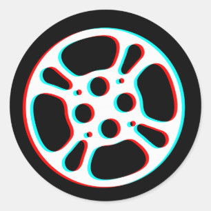Film Reel/Movie Reel Sticker