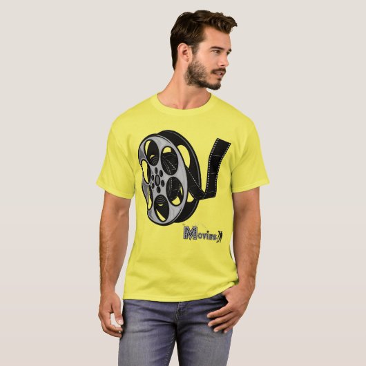Film Reel T-Shirt (Voorkant volledig)
