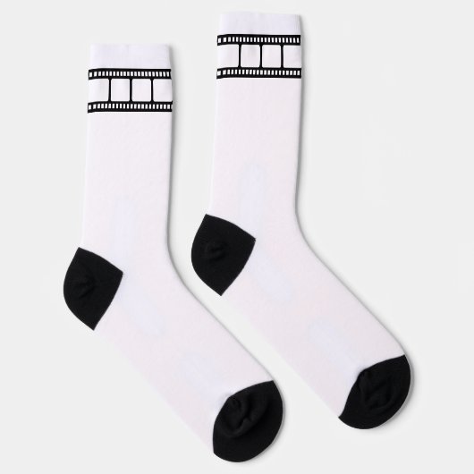 Film Reel zwart-wit Sokken (Rechts)