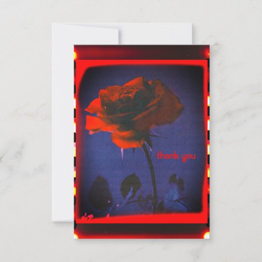  Film Roos Bedankt Card (Voorkant)