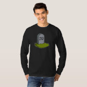 Film Shirt. Grappig Zed's dode grafsteen T-shirt (Voorkant volledig)