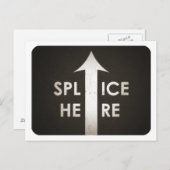 Film Splice here Briefkaart (Voorkant / Achterkant)