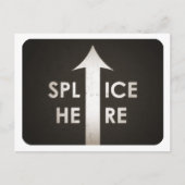 Film Splice here Briefkaart (Voorkant)