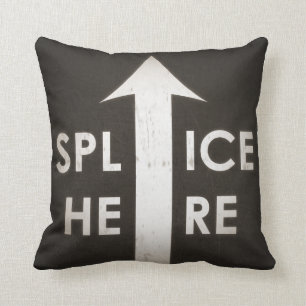 Film Splice Hier Pillow Kussen