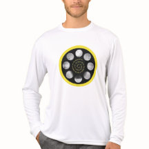 Film Spool T-Shirt - "The Spiral Spool of Life"