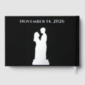 Film stijl folie bruiloft gastenboek (Achterkant)