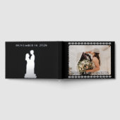 Film stijl folie bruiloft gastenboek (Volledig)