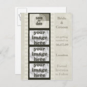  Film Strip Bewaar de datum Foto Briefkaarten (Voorkant / Achterkant)