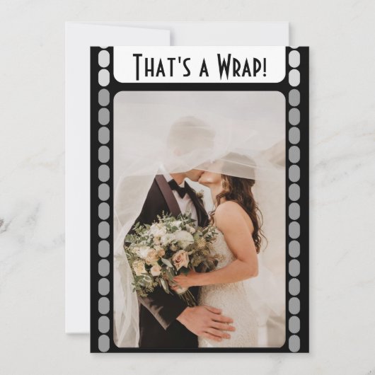 Film Strip Dank u kaarten (Voorkant)