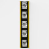 Film Strip Film Reel Fotocollage Spandoek (Verticaal)