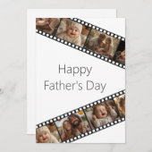Film Strip Foto Vaderdag Kaart (Voorkant / Achterkant)