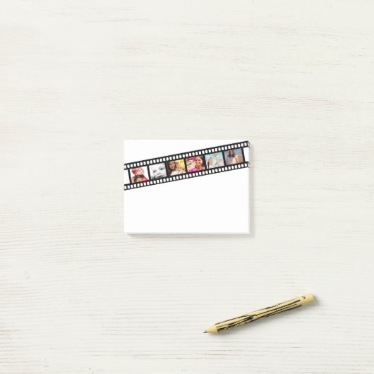 Film Strip gepersonaliseerde DIY Post-it® Notes (Op bureau)