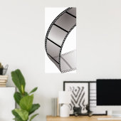 Film Strip Movie Poster (Thuiskantoor)